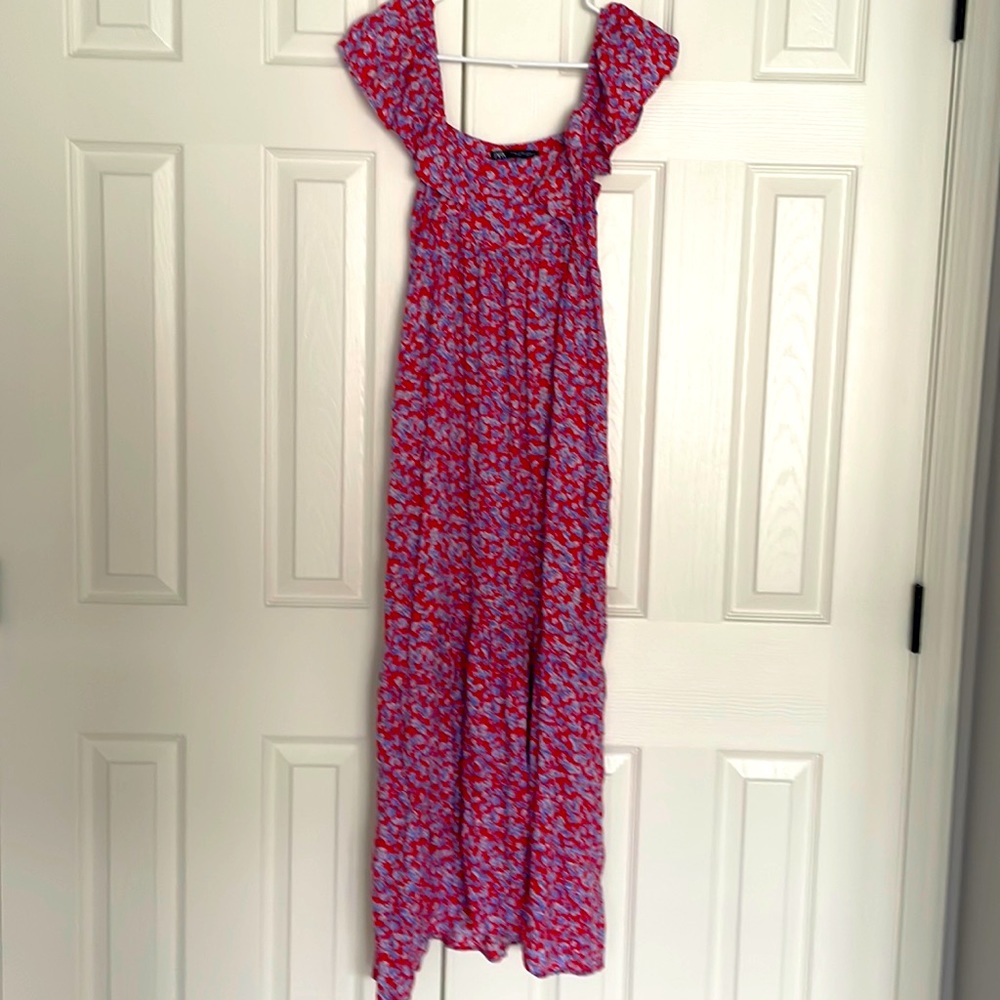 Zara floral dress
